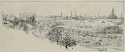 مقبرة فيليبس بارك و Bradford Road Gas Works بواسطة هنري إدوارد تدمرش