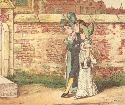 الناس يذهبون إلى الكنيسة (لون ليثو) بواسطة هنري هيثرنجتون إيمرسون