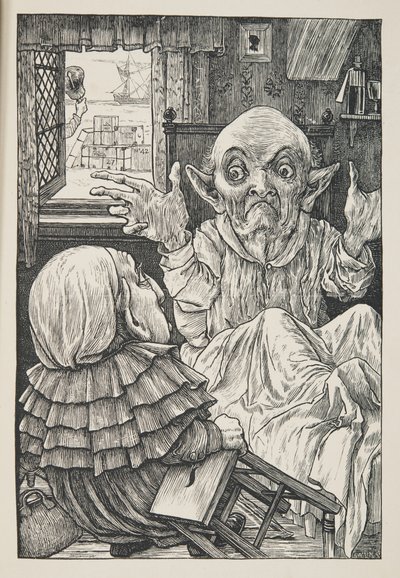 ولكن ، يا ابن أخي متوهج ، احذر من اليوم ، من The Hunting of the Snark ، عذاب في ثمانية نوبات ، بقلم لويس كارول ، حانة. 1876 بواسطة هنري عطلة