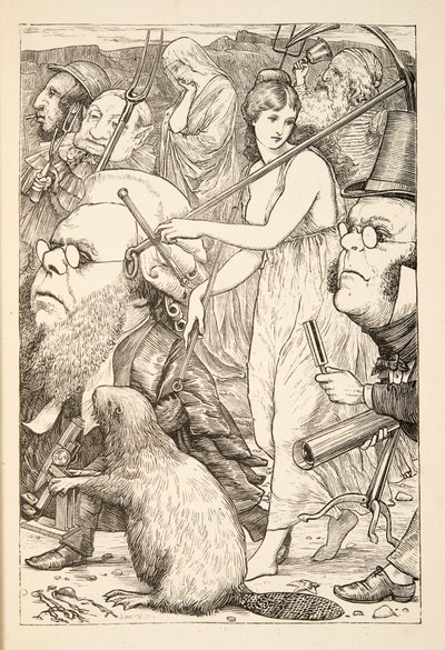 لمتابعة ذلك بالشوكة والأمل ، من The Hunting of the Snark ، وهو عذاب في ثمانية نوبات ، بقلم لويس كارول ، حانة. 1876 بواسطة هنري عطلة