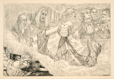 يجب أن تعرف - قال القاضي ولكن Snark صاح الهراء! '، حانة. 1876. بواسطة هنري عطلة