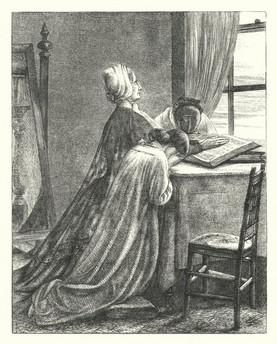 ترنيمة المساء (نقش) بواسطة هنري هيو أرمستيد