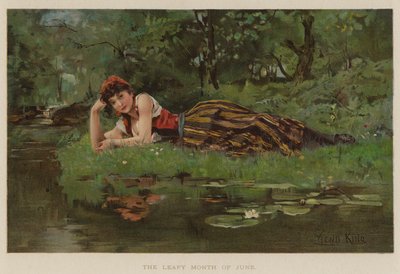 The Leafy Month of June (chromolitho) بواسطة هنري جون يند كينغ
