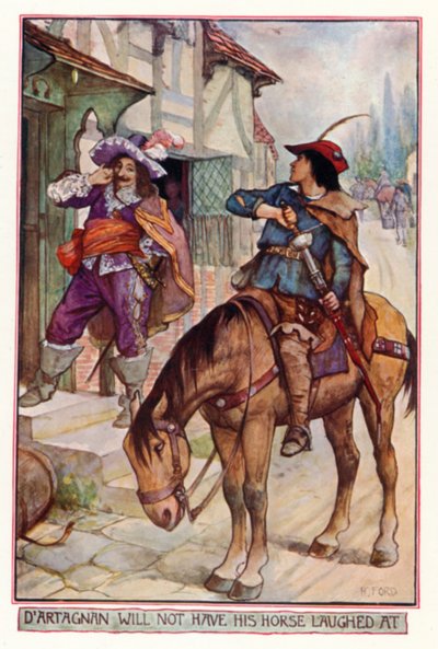 D "Artagnan لن يضحك حصانه بواسطة هنري العدل فورد