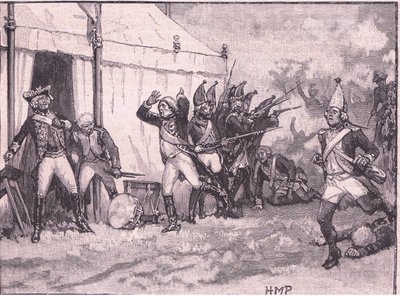 مفاجأة لفريدريك في Hochkirch AD 1758 بواسطة هنري ماريوت باجيت