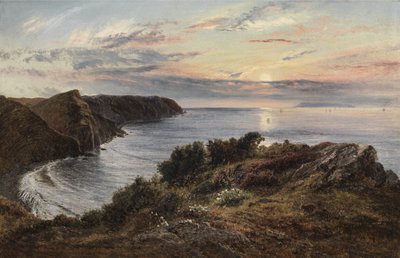 عبر خليج Shipload إلى جزيرة Lundy ، شمال ديفون ، 1859 بواسطة هنري مور