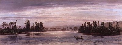 على نهر السين بالقرب من Les Andelys بواسطة هنري مور