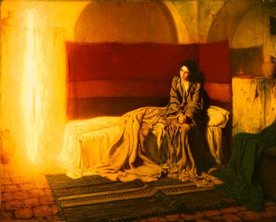 البشارة ، 1898 بواسطة Henry Ossawa Tanner