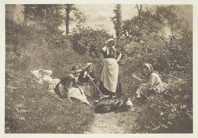 حكاية سعيدة بواسطة Henry Peach Robinson