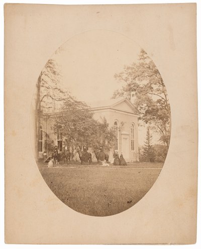 دوغورغان مانور، ماريلاند، ج. 1860 (صورة فوتوغرافية) بواسطة هنري بولوك