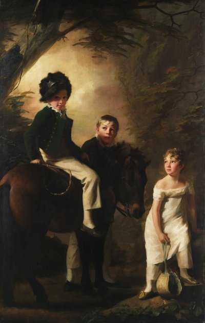 أطفال دروموند ، كاليفورنيا. 1808-9. بواسطة هنري رايبورن