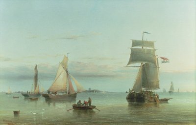 هدوء على هامبر ، 1864 بواسطة Henry Redmore