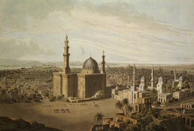منظر للقاهرة الكبرى ، نقوش دانيال هافيل (1785-1826) 1809 بواسطة هنري سالت