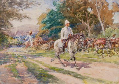 ضابط استعماري ، ربما هايتي ، c.1900 بواسطة هنري ساندهام