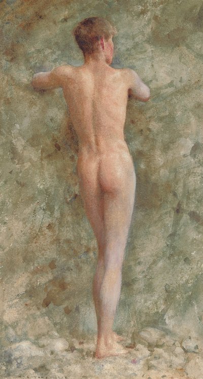 ذكر عار عاري ، 1914 بواسطة Henry Scott Tuke