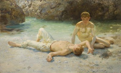 حرارة الظهيرة بواسطة Henry Scott Tuke