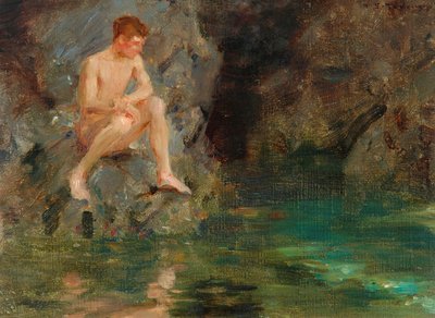 صورة ديفيد بون - كورنوال ، 1913 بواسطة هنري سكوت توك