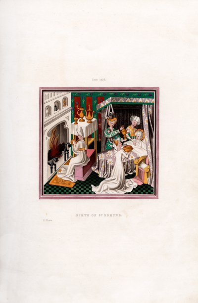 ولادة سانت إدموند ، 1433 ، 1843. بواسطة هنري شو