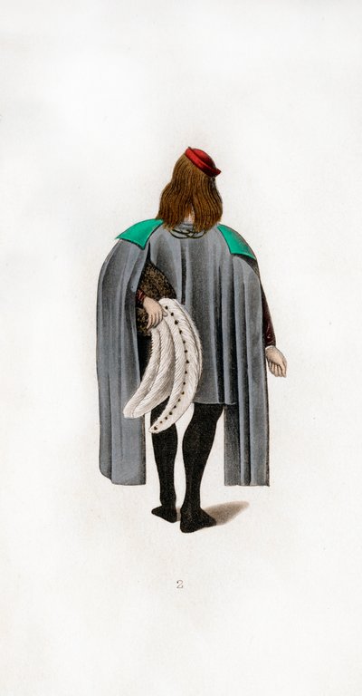 فستان ذكر ، c1480 ، 1843. بواسطة هنري شو