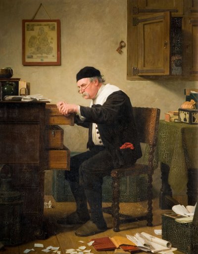 أين هو ، 1882. بواسطة هنري ستايسي ماركس