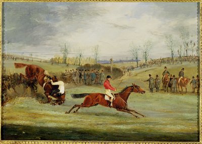 A Steeplechase ، تحوط آخر بواسطة هنري توماس الكين