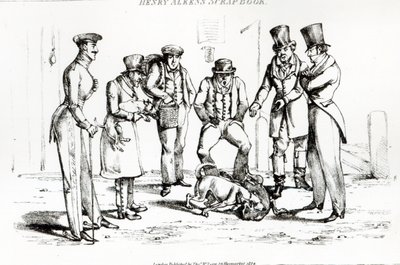 قتال الكلب ، 1824 بواسطة هنري توماس الكين