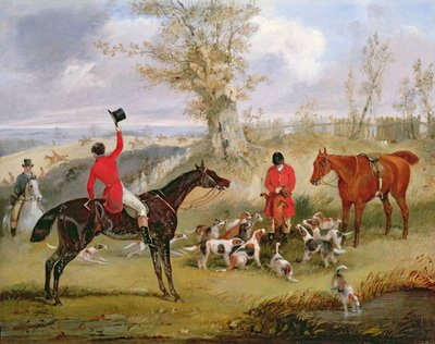 Hunting Scene: The Death بواسطة هنري توماس الكين