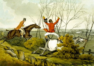 Plunging Through the Hedge, from 