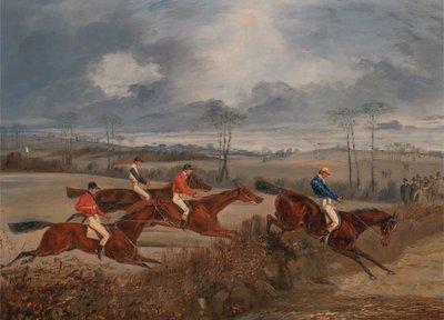 مشاهد من موانع: أخذ التحوط ، كاليفورنيا. 1845. بواسطة هنري توماس الكين