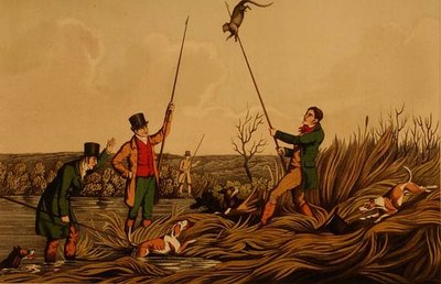 "Spearing The Otter" ، حانة. بواسطة توماس ماكلين بواسطة هنري توماس الكين