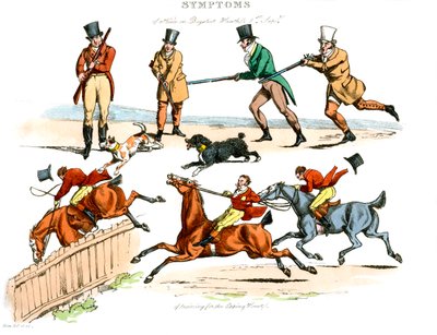 أعراض أن تكون مسليا ، 1822. بواسطة هنري توماس الكين