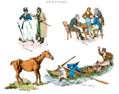 أعراض أن تكون مسليا ، 1822. بواسطة هنري توماس الكين