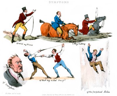 أعراض أن تكون مسليا ، 1822. بواسطة هنري توماس الكين