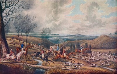 مطاردة الريبوك ، 1834 بواسطة هنري توماس الكين