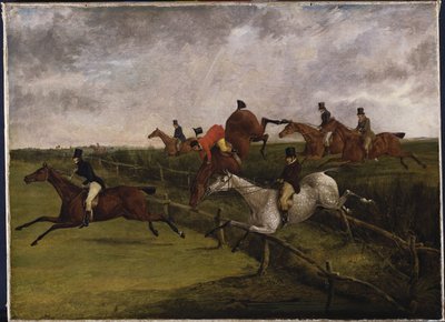 ال Grand Leicestershire Steeplechase ، 12 مارس 1829: أعراض الكرب بواسطة هنري توماس الكين