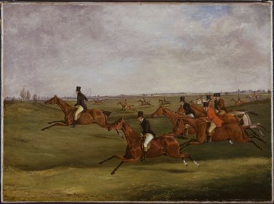 ال Grand Leicestershire Steeplechase ، 12 مارس 1829: الذهاب في وتيرة بواسطة هنري توماس الكين