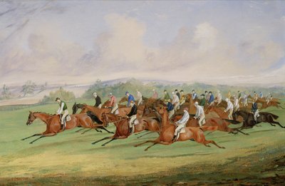 The Start of the Derby بواسطة هنري توماس الكين