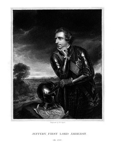 جيفري أمهيرست ، البارون الأول أمهرست ، القائد العام للجيش البريطاني ، 1832. بواسطة هنري توماس ريال