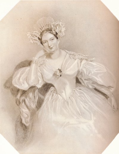 مارغريت كونتيسة بليسينجتون ، c1834 بواسطة هنري توماس ريال