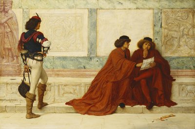 إيفاد من Trebizond. "جاءت بعض الأخبار التي تحولت من عهودهم" - شكسبير ، ج .1873 بواسطة هنري واليس
