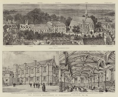 الذكرى الخمسون لكلية مارلبورو ، 1843-1893 بواسطة هنري وليام بروير