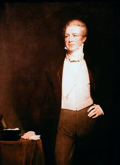 صورة للسير روبرت بيل (1788-1850) ، رسم سياسي رسم هنري ويليام بيكرسجيل (1782-1875) القرن التاسع عشر 240.7 × 147 سم ، لندن ، معرض الصور الوطني بواسطة هنري ويليام بيكرسجيل