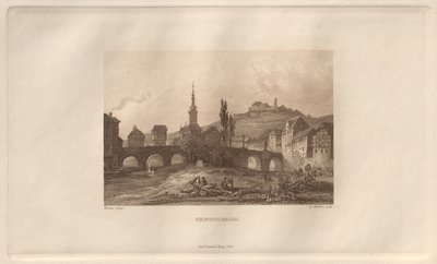 راينلاند الخلابة والرومانسية: Creutznach ، 1928. بواسطة هنري وينكلز