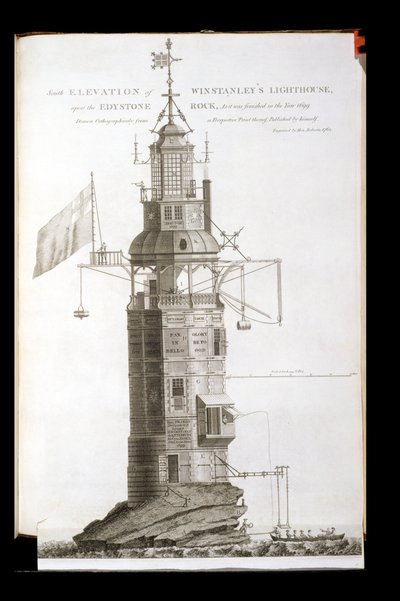 منارة إديستون منقوشة بواسطة هنري روبرتس (fl.1762) ، 1762 بواسطة هنري وينستانلي