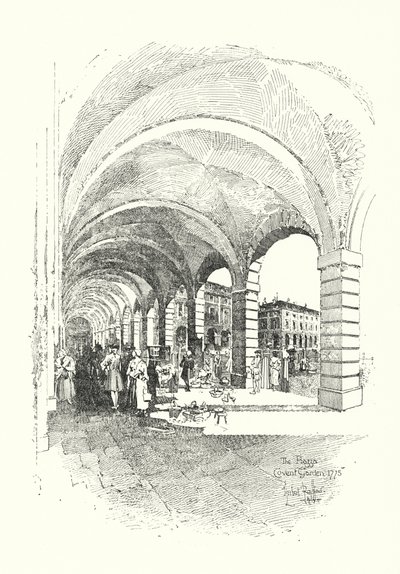 The Piazza, Covent Garden, London بواسطة هربرت (بعد) رايلتون