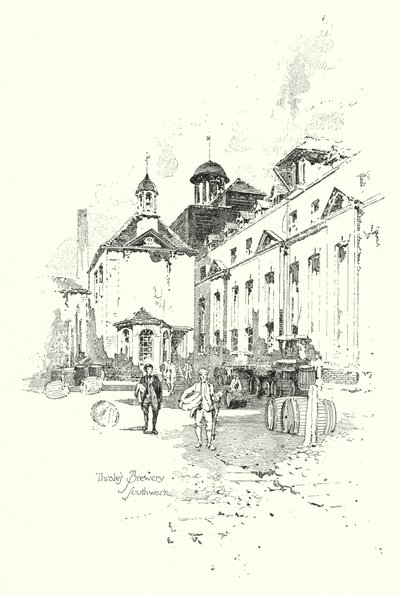 Thrale’s Brewery ، ساوثوارك ، لندن (ليتو) بواسطة هربرت (بعد) رايلتون