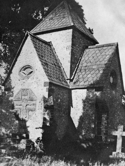 كنيسة Chideock ، دورست ، 1924-1926. بواسطة هربرت فيلتون