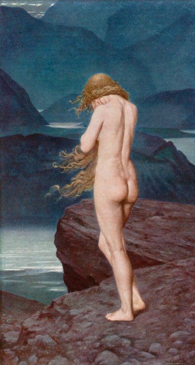 حواء في المنفى بواسطة Herbert Gustave after Schmalz