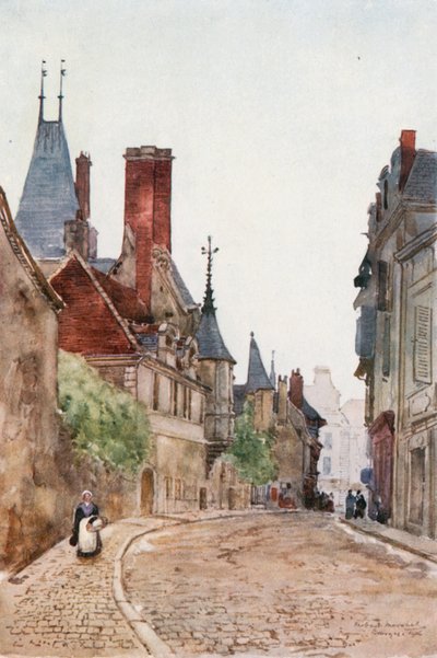 The Musee Cujas، Bourges بواسطة هربرت مينزيس مارشال