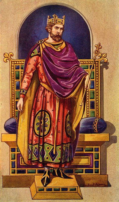 ملك فرنسي من السلالات Carlovingian أو Capetian ، 1924. بواسطة هربرت نوريس